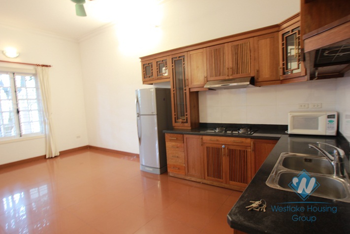Beautiful house with nice garden for lease in Au co st, Tay Ho District